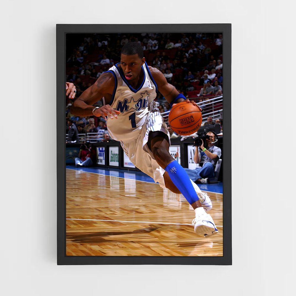 Poster Envolée Céleste – affiche Basketball (vue 2)